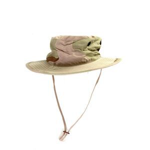USGI 3 Color Desert Camo Boonie Hat DCU Military Sun Bush Cap Vintage 6 3/4